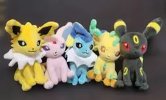 ポケモン fit ブイズ 5体まとめ ブラッキー リーフィア シャワーズ 他