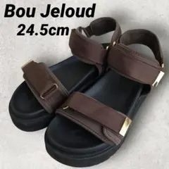 Bou Jeloud ブージュルード スポーツサンダル ダブルベルト ブラウンのサムネイル