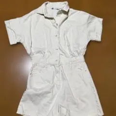 ZARA アイボリー オールインワン M