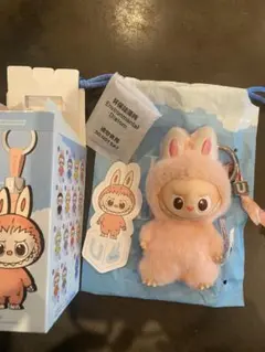 訳あり　イニシャルらぶぶ　イニシャル　U ベビーピンク