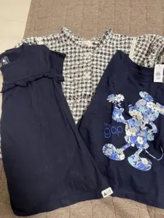 GAP新品　3点セット　ミッキー　半袖　Tシャツ 3点セット　女の子　キッズ