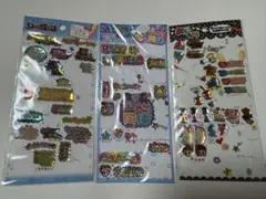 平成女児　ホログラムシール6シートセット