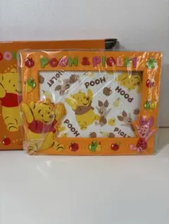 くまのプーさん　写真立て　ラバー