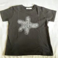 UNE MANSION 半袖 Tシャツ ブラック ヒトデプリントのサムネイル