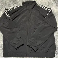 adidas トレフォイル ナイロンジャケット ブラックのサムネイル
