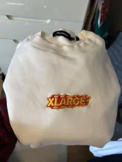 XLARGE ホワイト トレーナー Mサイズ