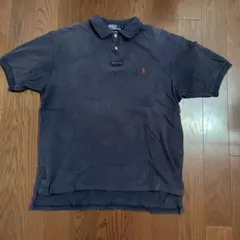 Polo Ralph Lauren アメリカ製ポロシャツ 紺色 日本サイズL相当