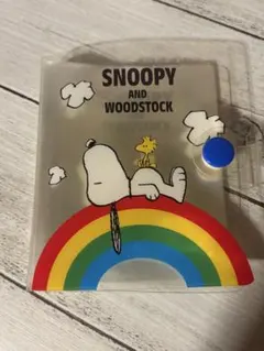 スヌーピー &ウッドストックミニクリアファイル