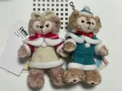 ディズニーシー 2014 クリスマス ダッフィー シェリーメイ ぬいぐるみバッジ