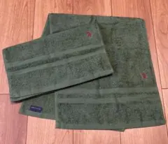 新品ラルフローレン フェイスタオル2枚セット　RalphLauren POLO