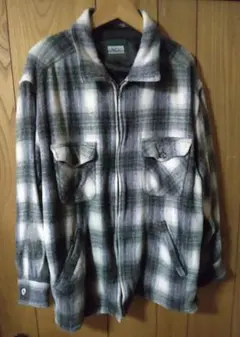 OLD UNIQLO 緑タグ オンブレチェック ジャケット L ビンテージ