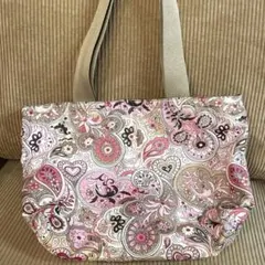 【ポーチ付き】レスポ⭐︎リバーシブルトートバッグ