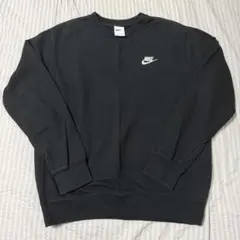 NIKE クルーネック スウェット ブラック Mサイズのサムネイル