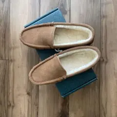 EMU Australia ベージュ モカシン　24.0-24.5