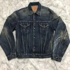 リーバイス 70505-0217 デニムジャケット ペイント＆ダメージ加工 40