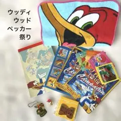 【レトロ】 ウッディ ウッドペッカー ピンバッジ キーホルダー メモ まとめ売りのサムネイル