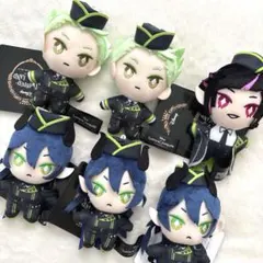 ディズニー ツイステッドワンダーランド 寮服マスコット　ぬいぐるみ　6体まとめ