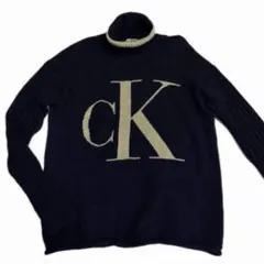 Calvin Klein jeans カルバンクライン　タートルニット　90sのサムネイル