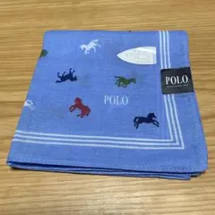 【新品】Polo ラルフローレン　ポロポニー柄ハンカチ