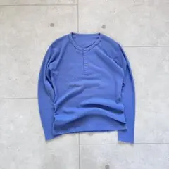 y*a様 old uniqlo ヘンリーネック　サーマル　カットソー　L