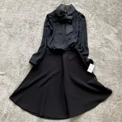 美品 ドッキング ボウタイワンピース セレモニー