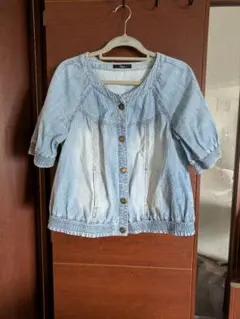 SMILE LAND バルーン袖デニムジャケット