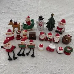 クリスマス　置物　小物　21点セット