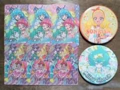 スタートゥインクルプリキュア　トゥインクル缶バッジ&カードグミ　キュアミルキー