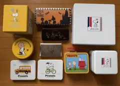 スヌーピー 空き缶セット