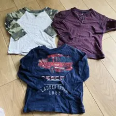 長袖カットソー 3点セット 90 95 まとめ売り