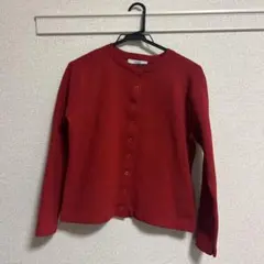 ジャーナルスタンダード relume 赤　カーディガン