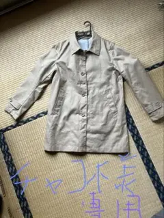 BEAMS ベージュ ステンカラーコート Mのサムネイル