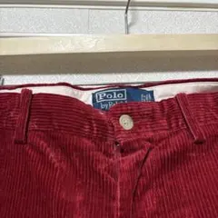 Polo by Ralph Lauren 赤 コーデュロイ パンツ