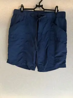 ネイビー ショートパンツ メンズ ポリエステル　ユニクロ