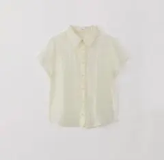 OHOTORO Eyelet Cover Shirt cream - メルカリ