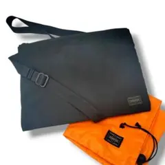 PORTER　ポーター　 サコッシュ　 ショルダーバッグ　黒　ナイロン　袋付
