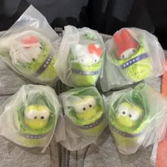 サンリオキャラクターズ 白菜マスコット　マイメロ　けろけろけろっぴ　キティー