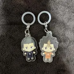 ハイキュー‼︎　ふらっとめじるしアクセサリー　田中龍之介・西谷夕