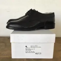 未使用/箱入り■ベルギー軍/オフィサーシューズ（２５．５㎝）のサムネイル