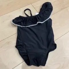 OLD NAVY ベビー水着 18-24M ワンショルダー　黒