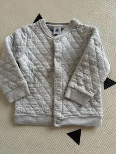 PETIT BATEAU キルティングカーディガン 18m