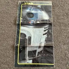 未使用品　スターウォーズ　ハンカチ　R2-D2 イウォーク　当時もののサムネイル