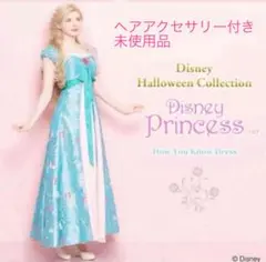 魔法にかけられて カーテンドレス ジゼル シーハニ Dハロ 髪飾りセット 美品のサムネイル