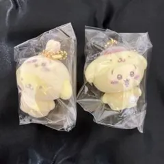 ちいかわ　サンリオ　シークレットフロッキーマスコット　 うさぎ　ポムポムプリン