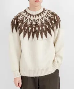 クルーネックニット ニット