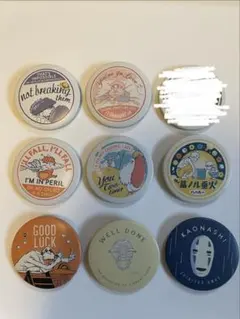 ジブリ缶バッジ 8個セットまとめ売り　バラ売り可