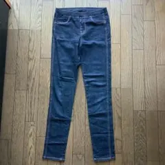 ユニクロ デニムレギンスパンツ (デニムレギパン) Mサイズのサムネイル