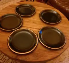 合成漆器　菓子皿5枚セット