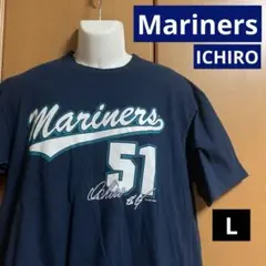 MLB Mariners ICHIRO 51 2001年製　Tシャツ　Lのサムネイル