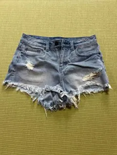 デニムショートパンツ gu ショーパン